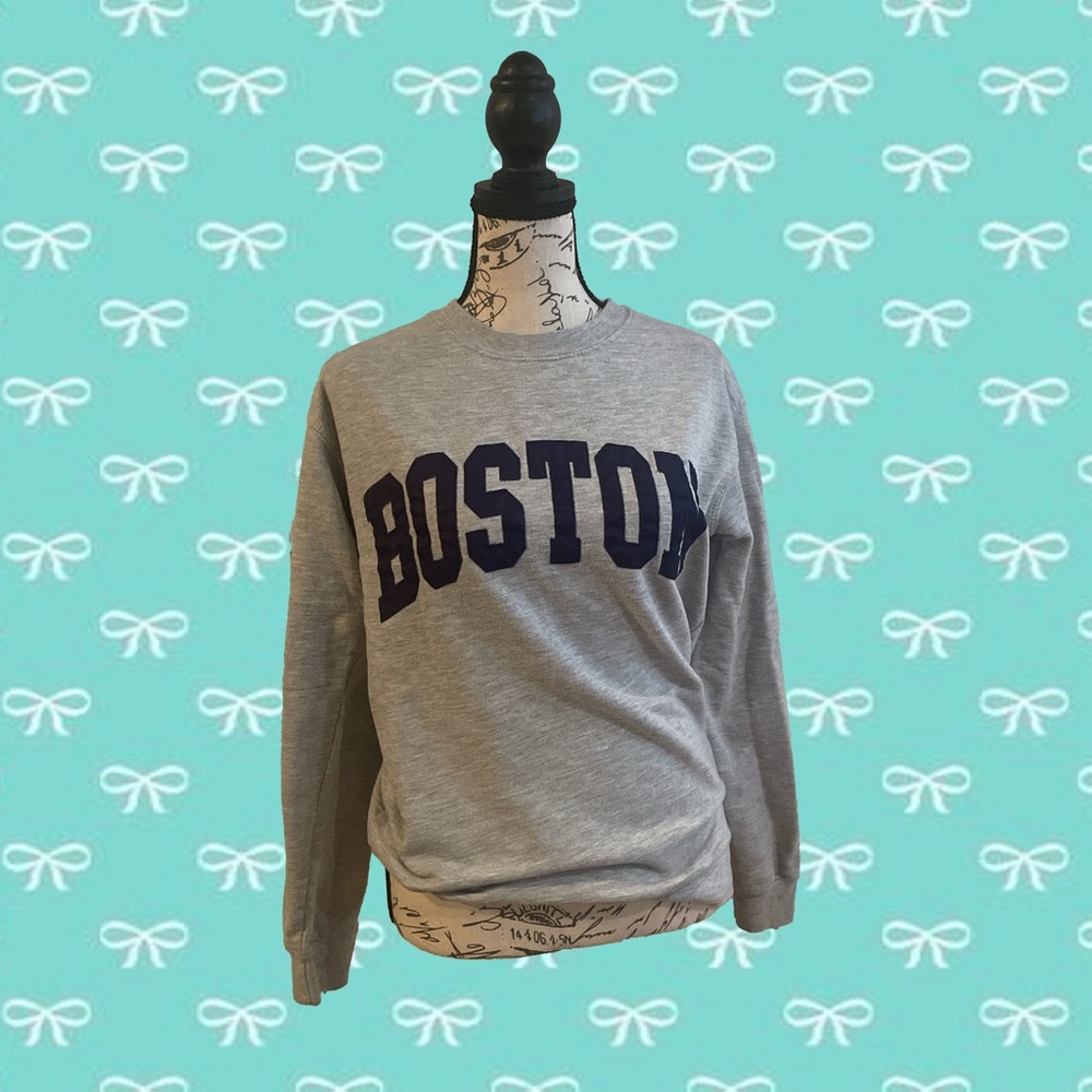 Boston Gray Sweater